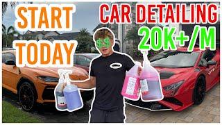 HOW TO START YOUR OWN CAR DETAILING BUISNESS WITH LESS THEN $500 ️