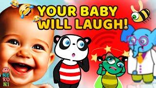 Big Trouble During Dr. Elephant's Lunch Break! Goofy Panda & Beebee - Friends Compilation | NERONI