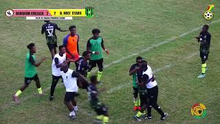 BEREKUM CHELSEA 2 : 2 BASEKE HOLY STARS - 2024/25 GHANA PREMIER LEAGUE HIGHLIGHTS