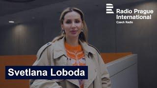 Світлана Лобода в студії Radio Prague International 