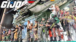 EPIC GI JOE CLASSIFIED Display!!!  100+ Figures!!!