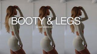 BOOTY AND LEGS WORKOUT | at home, needs a chair or couch