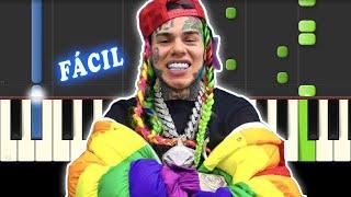 6IX9INE / GOOBA / Piano Tutorial / Fácil