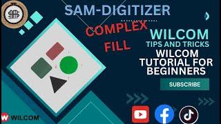 How to use Complex Fill in Wilcom Part 1