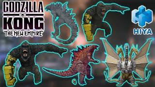 Godzilla x Kong: The New Empire Hiya Toys B.E.A.S.T. Glove Kong Burning Godzilla Mecha King Ghidorah