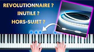 Mon avis sur les rubans LED à poser sur les touches du Piano