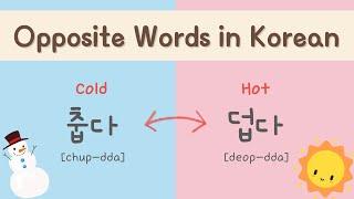 [PDF] Opposite Words in Korean - Korean Antonyms for Beginners