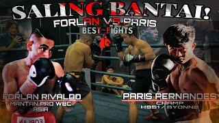 SALING BANT4I DIBALI,REMATCH PARIS PERNANDES VS FORLAN RIVALDO VIRAL!!!!!!