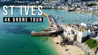 ST IVES, Cornwall - Drone Tour in Stunning 4K