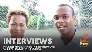 Exclusive Interview with Nickeishia Barnes | I Watch Campus | JIsland Records