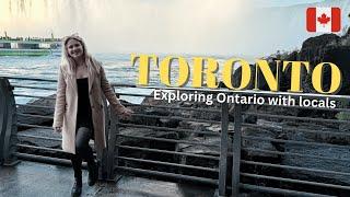 My First Time in CANADA  Toronto's Must-Try Food & Road Trip to Niagara Falls + Blue Mountain