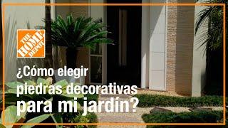 Cómo elegir piedras decorativas para tu jardín | Jardín | The Home Depot Mx