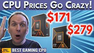 August CPU Prices Go CRAZY!  Ryzen 9000 Launch Disaster? | Best Gaming CPU 2024 (August)