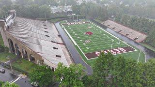 Brown University’s 98-year-old football stadium