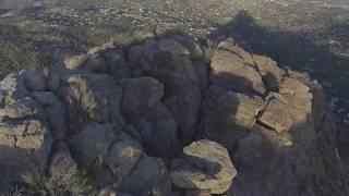 Prescott, AZ Drone Flight - Thumb Butte (Raw Footage)
