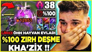 KHA'ZİX YAVAŞ CİĞERİMİ SÖKTÜN !! MAKS ZIRH DEŞME DEHŞET HASAR !!