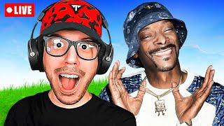 Playing FORTNITE then FACETIME with the *REAL* SNOOP DOGG!