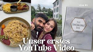 Unser erstes YouTube Video | Serhat schlägt ein Rad | Vlog#1 Zoe&Serhat