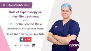 Live From Oasis Fertility -  Role of Laparoscopy in Infertility treatment