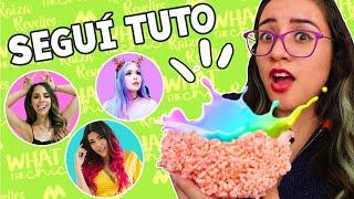 SEGUÍ TUTORIALES de mis AMIGAS YOUTUBERS 2  Lesslie Polinesia | Raiza | Whatthechic vs Craftingeek