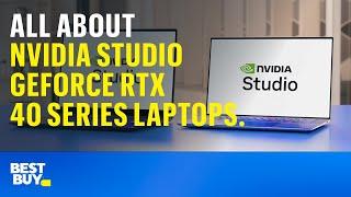 All about NVIDIA Studio GeForce RTX 40 Series Laptops. Tech Tips from Best Buy.