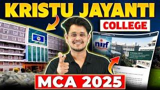 Kristu Jayanti College MCA Admissions 2025Bangalore MCA Colleges! #mca #kristujayanti #mcacourse