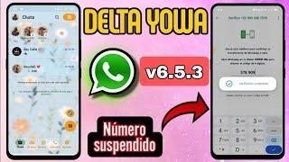 DELTA versión v6.5.3  ACTUALIZACIÓN OFICIAL SIN VINCULACIÓN NUMEROS SUSPENDIDOS | WhatsApp Delta