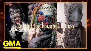 Haunted house actors reveal how they scare you | GMA