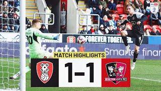 HIGHLIGHTS: Rotherham United 1 Exeter City  (15/3/25) EFL Sky Bet League One