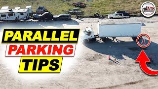 Parallel Parking a Semi-Truck - Step by Step Tractor Trailer Parking Tips