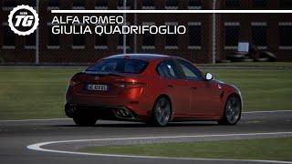 Alfa Romeo Giulia Quadrifoglio - Top Gear Test Track