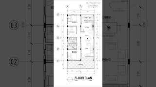 7m X 12m 3 Bedroom House plan (Request #2)