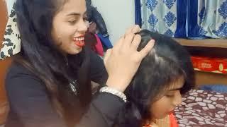 Nit and Lice Picking By Sister