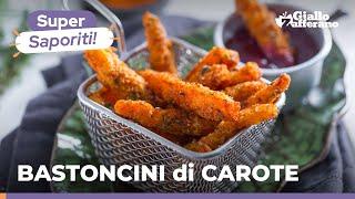 BASTONCINI di CAROTE FRITTI: un contorno facile e sfizioso che piacerà a grandi e piccini! 