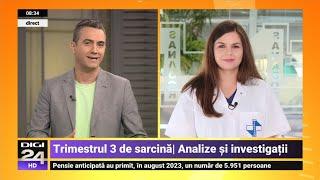 Investigații necesare în trimestrul 3 de sarcină – Dr. Laura Ciutacu | Maternitatea SANADOR