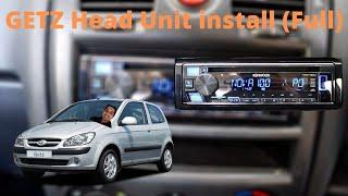 Hyundai Getz Head Unit Install (Full Start to Finish)