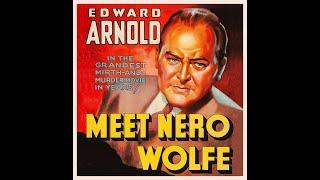 MEET NERO WOLFE (1936)