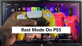 How To Control Rest Mode Settings On PS5