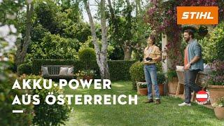 STIHL TV-Spot 2024: Akku-Power aus Österreich