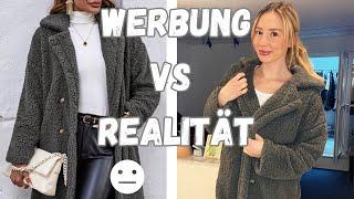 WERBUNG vs REALITÄT ... mit Shein Produkten. Shein Winter Haul im Realitätscheck