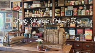 MUST WATCH ~ HOME TOUR Antique COLLECTORS Beautiful PRIMITIVE Country COTTAGE Eclectic HOUSE TOURS