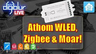 digiblurDIY LIVE WLED Sound Reactive Athom Module, Zigbee, and mini-pcs