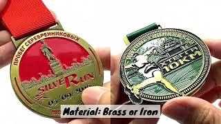 Custom Die Struck Medal | Sports Medals | Marathon Finisher Medals | Jin Sheu | Direct from Factory