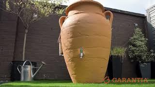 Discover the Charm of Garantia's Antique Amphora: 250L Terracotta Water Butt!