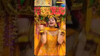 Haldi Bride on her Haldi Cermony On Bollywood Song Shorts || Status