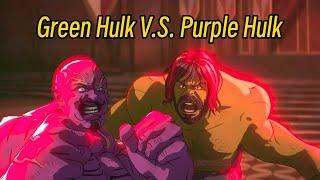 What If... Green Hulk Fights Purple Hulk in 1602?!