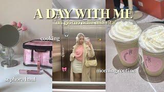 A DAY WITH ME  I un giorno nella mia vita, sephora haul, healthy habits, mornign routine