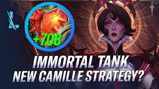 *NEW* IMMORTAL TANK! FULL TANK CAMILLE STRATEGY?! | RiftGuides | WildRift