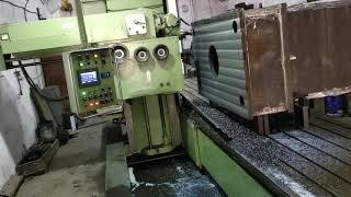 HYDRAULIC PRESS MAIN BODY MACHINING ON MECOF CS 10 AT VISHAL MACHINE TOOLS RAJKOT