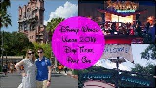 Disney World Vlogs 2016 | Day Three, Part One - Typhoon Lagoon, Hollywood Studios & Sci-Fi Diner